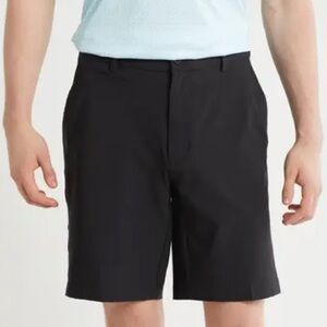 Greg Norman Black Golf Shorts